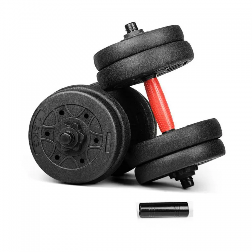 Environmentally friendly adhesive adjustable 40kg dumbbell Home gym fitness equipment dumbbell set