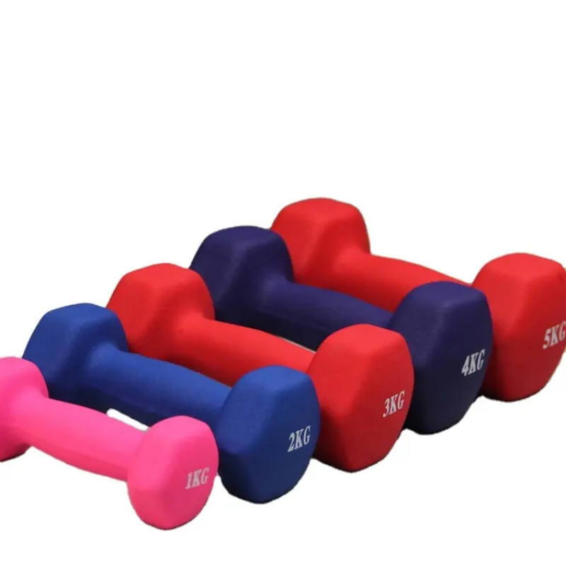 Home Fitness cast iron Rubber adjustable Hex Dumbbell Sets for Women 