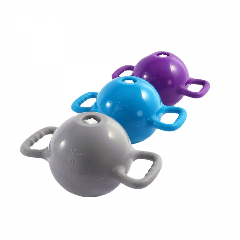 Kettle bell yoga gym dumbbells send base water injection kettlebell Pilates kettle soft dumbbell fitness kettlebell 