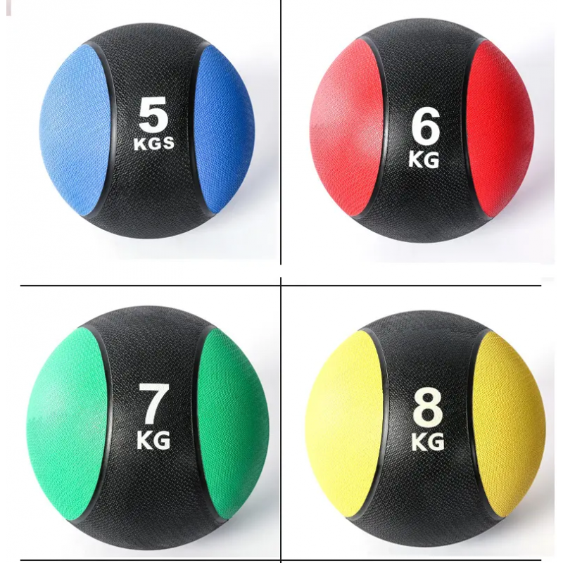 Fitness ball waist and abdomen training solid rubber ball gravity ball 