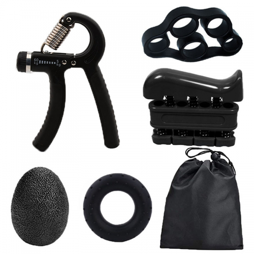 Grip five-piece suit R-type fitness finger adjustable 5-piece professional practice hand grip ball grip ring