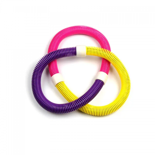 Multifunctional spring hula hoop thin waist plastic hula hoop adult fitness equipment children soft hula hoop