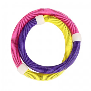 Multifunctional spring hula hoop thin waist plastic hula hoop adult fitness equipment children soft hula hoop 