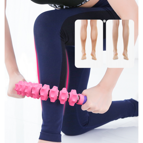 2020 HOT sale Yoga flexible Portable Fitness ABS handheld massage roller stick