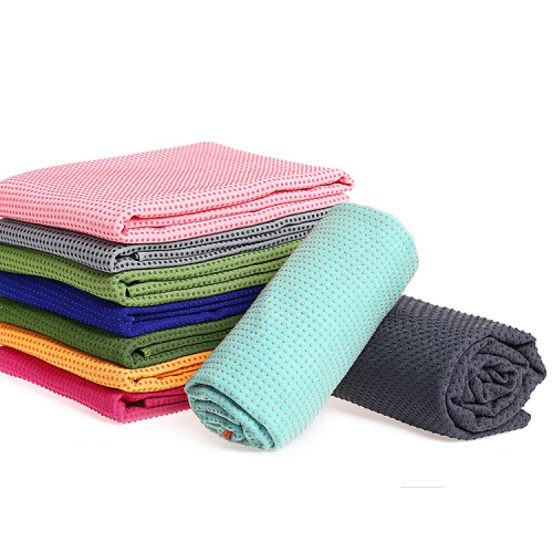 Yoga mat non-slip towel fitness yoga supplies Yoga mat yoga mat towel PVC plum blossom dot yoga towel