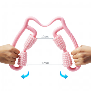 Thin leg magic device roller massage device leg shoulder neck waist rolling tendon bar yoga fitness equipment 