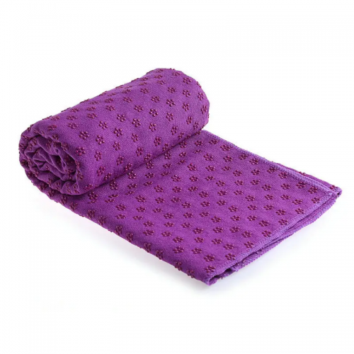 Yoga mat non-slip towel fitness yoga supplies Yoga mat yoga mat towel PVC plum blossom dot yoga towel