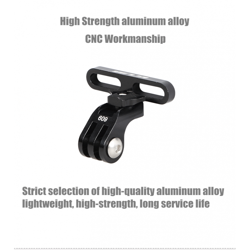 Aluminium Bicycle Stem Front Camera Holder Mount Universal for GoPro  Action Camera Bike Action Camera Mount 