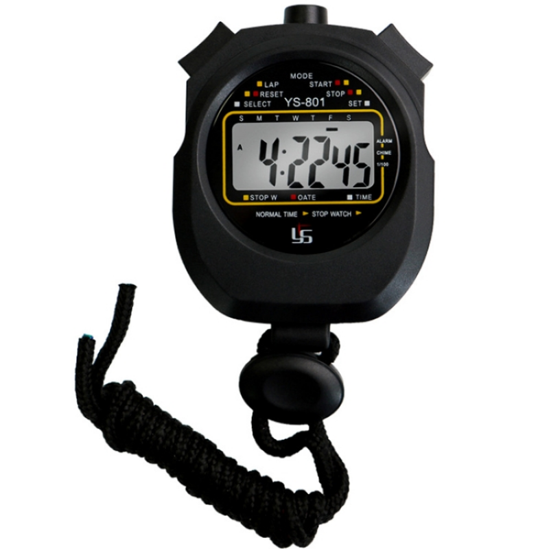 OEM Acceptable Electronic Racing Mini Digital Waterproof Sport Stopwatch 