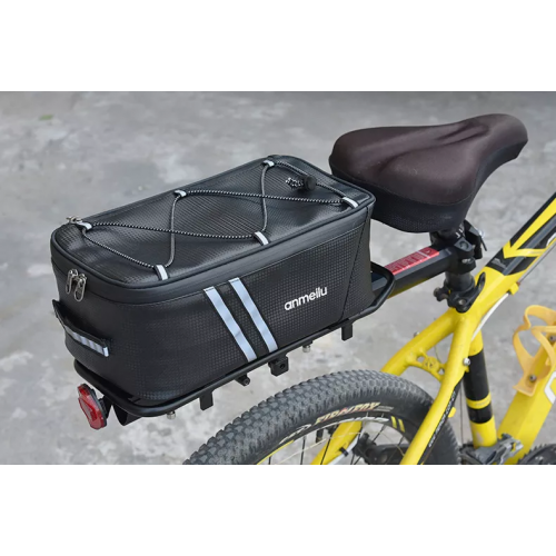 Driving rear seat bag storage box waterproof electric bicycle bag mountain bike rear shelf tail bag riding equipment