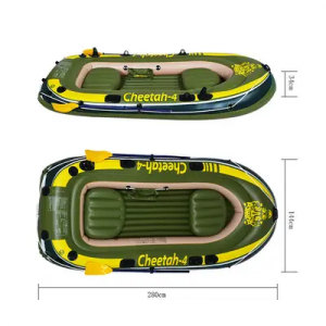PVC multi-person thickening inflatable fishing boat assault boat water rubber rowboat fishing inflatable boat 