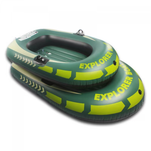 Two people inflatable boat fishing boat rubber boat PVC kayak thickening rafting boat