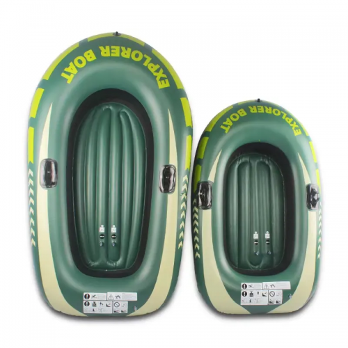 Two people inflatable boat fishing boat rubber boat PVC kayak thickening rafting boat