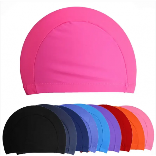 Long hair swimming cap high elastic Amazon hot selling women long hair ear protection professional waterproof swimming cap