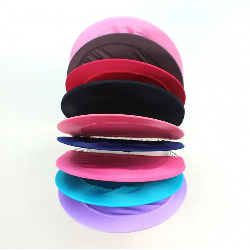 Long hair swimming cap high elastic Amazon hot selling women long hair ear protection professional waterproof swimming cap 