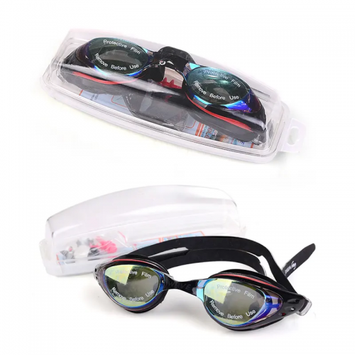 Myopia Advance Mirrored Optical silicone Swim Glasses Waterproof No Leaking Anti Fog UV Protection swimming goggles