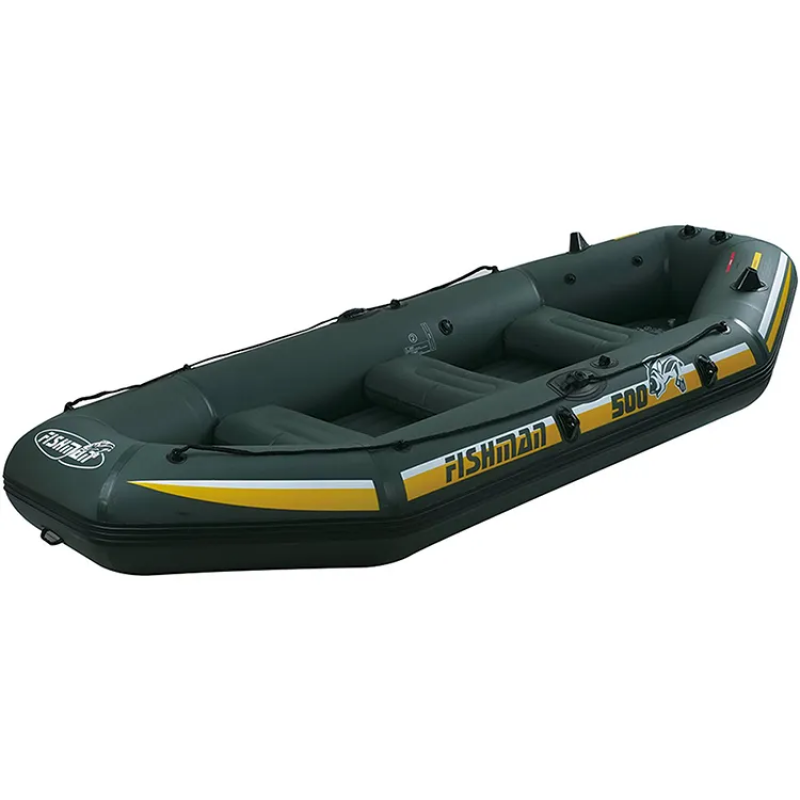 Inflatable boat thickened rubber boat PVC mesh fishing boat durable folding boat kayak assault boat 