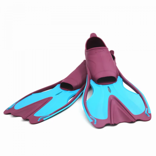 Size 36-46 pack TPR swimming free snorkeling for adultlong short webbed frog shoes