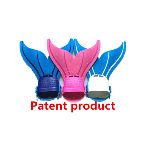 Single fins for adults and children Mermaid fins for diving swimming equipment