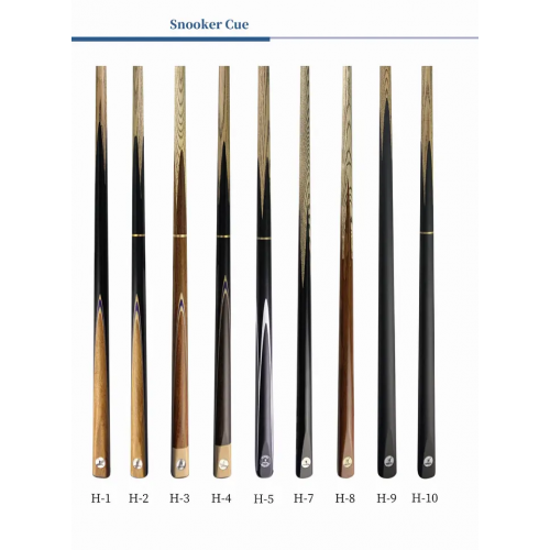 Billiards Economic Snooker Cue Ash wood snooker cue 3/4 style snooker cue 