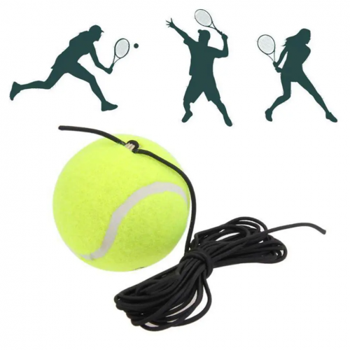 New Rope tennis single training high bounce resistance ball