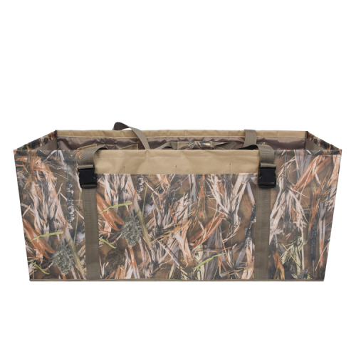 Duck Hunter Slotted Camouflage 12 Slot Duck Decoy Carrying Bag with Adjustable Strap to Protect Duck Decoys 