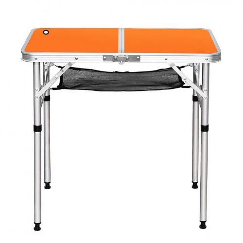 Camping Outdoor Aluminum Folding Picnic BBQ Table Adjustable Height Lightweight