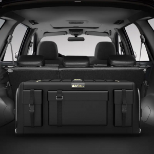 Trunk storage trunk folding glove compartment folding glove compartment 