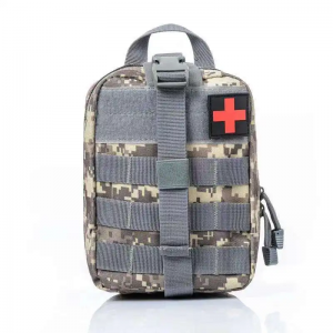 Tactical medical kit Accessory kit Accessory kit Tactical waist kit camouflage multi-function kit outdoor mountaineering survival kit 