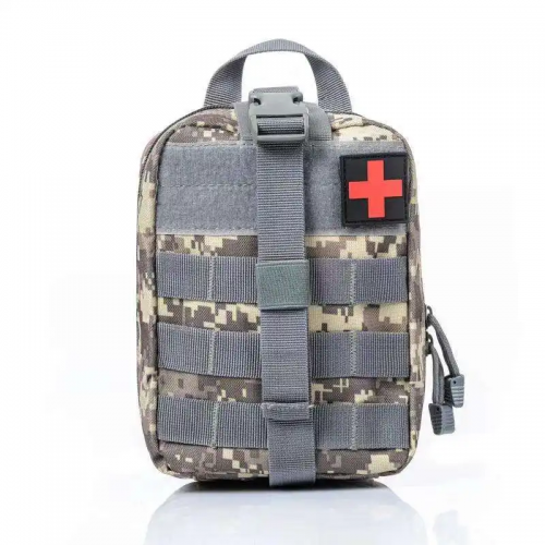 Tactical medical kit Accessory kit Accessory kit Tactical waist kit camouflage multi-function kit outdoor mountaineering survival kit