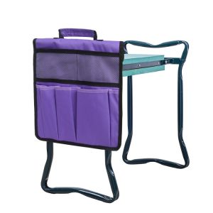 Portable Hanging Lightweight Folding Garden Side Kneeler Tool Bag  with Handle to Storage Gardening Tools 