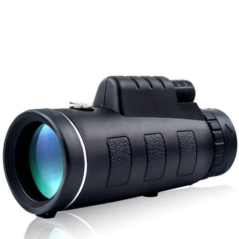 Outdoor 40x 60 single-tube low-light night vision HD high-power clip mobile phone telescope