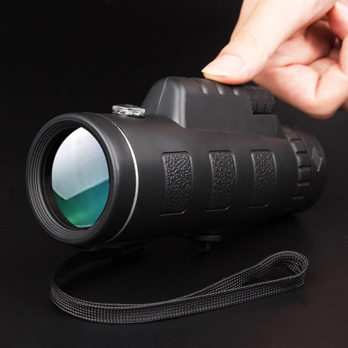 Outdoor 40x 60 single-tube low-light night vision HD high-power clip mobile phone telescope