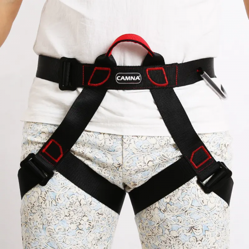 Professional Seat Belt Climbing Harness Safety Belt Rock Mountaineering Safety Belt Survival Accessories