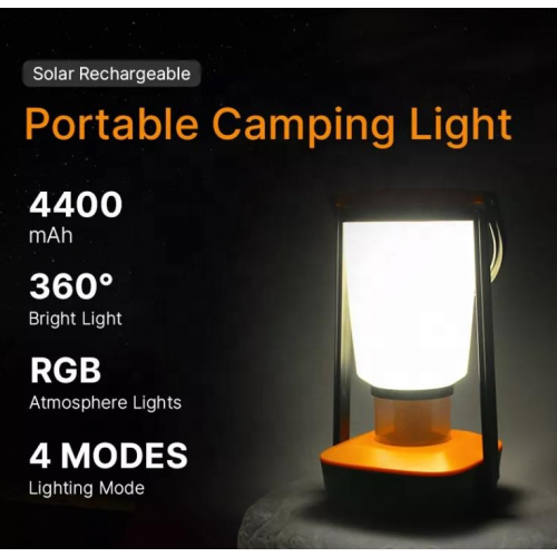 New LED Outdoor Camping Light Portable Waterproof Camping Tent Light Portable Emergency Light