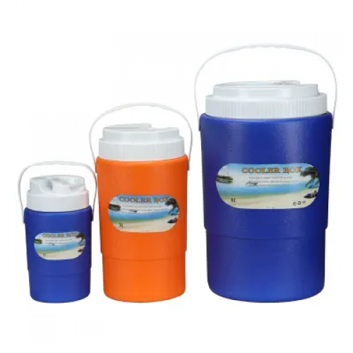 Outdoor vehicle-mounted food grade ice bucket PU circular hot and cold refrigerator