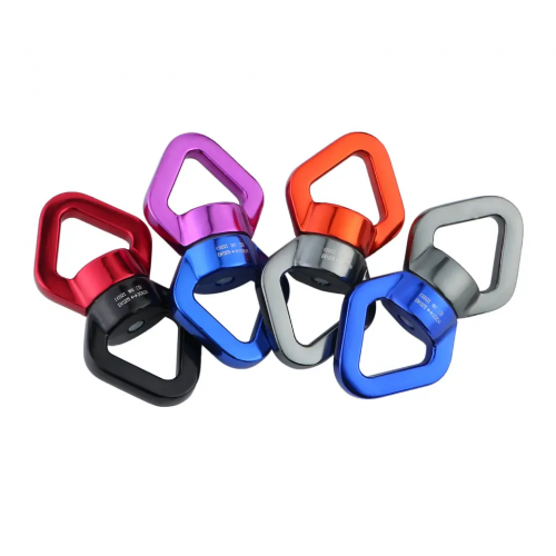 Outdoor Rock Climbing Universal Ring Fixed Connector Rotating Ring Connector Rope Anti-knot Aerial Yoga Hammock Buckle