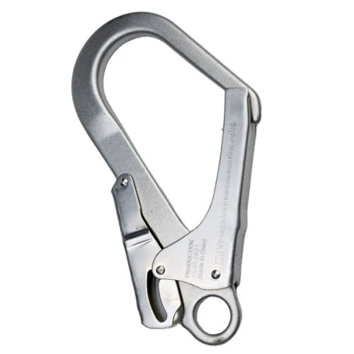 Self-locking big hook high altitude safety belt big hook big opening hook for rock climbing