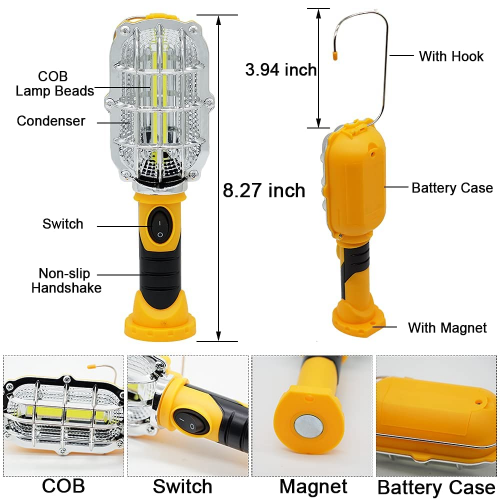 Camping outdoor portable LED flashlight Torch light