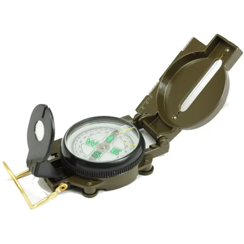 Outdoor survival compass multifunctional metal car carrying mountaineering camping travel compass north