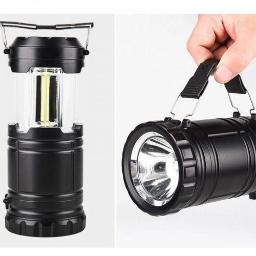 Camping Light LED Telescopic Tent Light Camp Light Outdoor Emergency Portable Horse Lantern