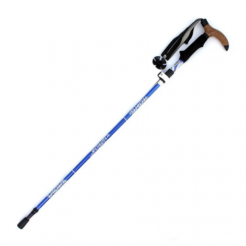 Folding alpenstock aluminum folding rod extended handle multi-functional cane spot five crutches