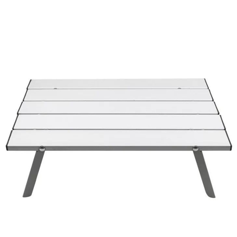 Outdoor aluminum folding table camping portable picnic and barbecue table camping large size table aluminum sheet table 