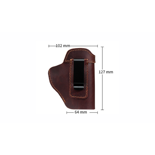 New universal leather stealth tactical waist sleeve Glock G17 19 IWB gun holster