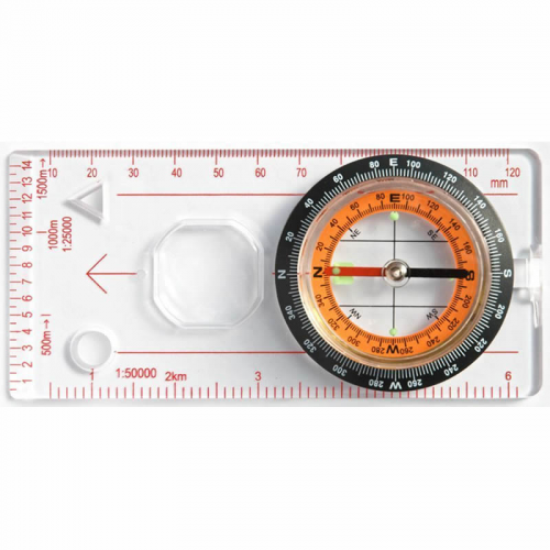 Compass map ruler scale model DC45-5C outdoor camping map ruler outdoor map compass