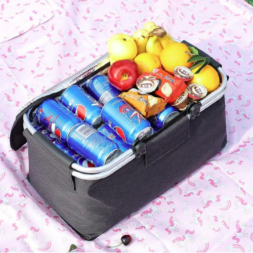 Portable storage food folding thickened incubator food delivery portable insulation refrigerator