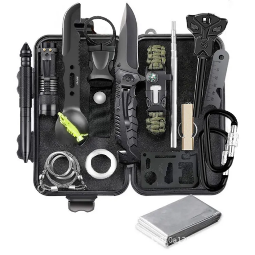 Travel outdoors equipment Survival kit survival kit multi-functional field first aid kit emergency supplies