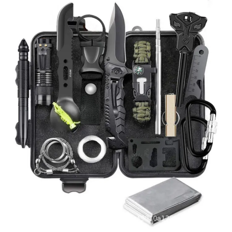 Travel outdoors equipment Survival kit survival kit multi-functional field first aid kit emergency supplies 