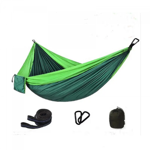 Outdoor nylon parachute cloth hammock single pair camping cycling indoor leisure swing chair