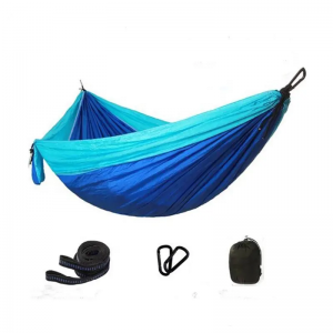 Outdoor nylon parachute cloth hammock single pair camping cycling indoor leisure swing chair 